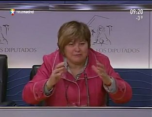 La portavoz del PSOE no entiende el pacto de las pensiones