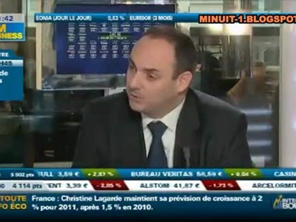 Olivier Delamarche BFM Business 15/02/2011 - 15 février 2011