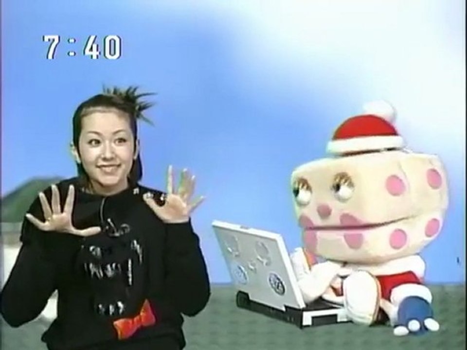 sakusaku 2003.11.27「ギュッギュギュ～ン！」「タモリです」Crystal Kay登場　2/4