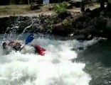 Freestyle kayaking in France July 06