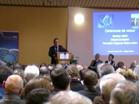 Cérémonie des voeux de Damien ABAD : le discours du Député 1