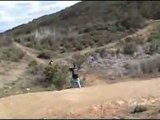 Downhill Mountain Biking Jumps and Crashes Ted Williams
