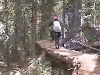 Скачать видео: Silverton Mountain extreme mountain biking