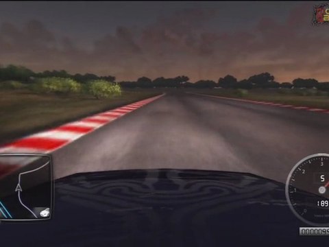 Test Drive Unlimited 2 PS3 - Race Track #3 on Hawaii 2