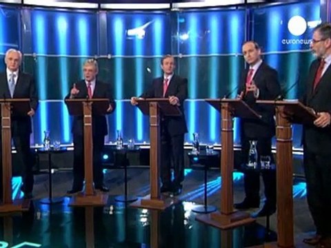 Irish leaders clash on economy in TV debate