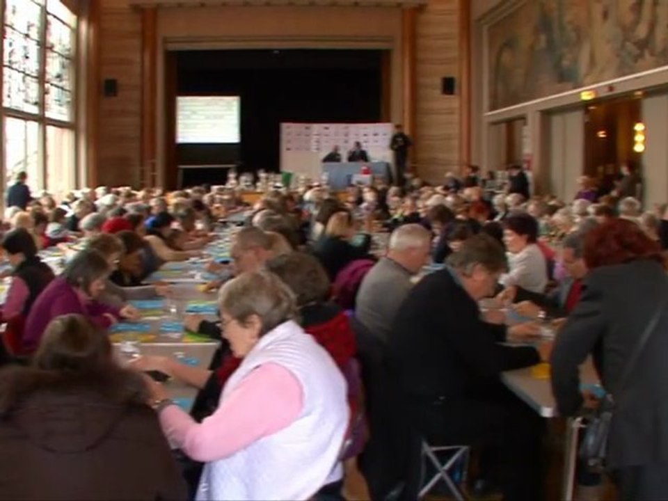 Grand Loto Seniors, février 2011