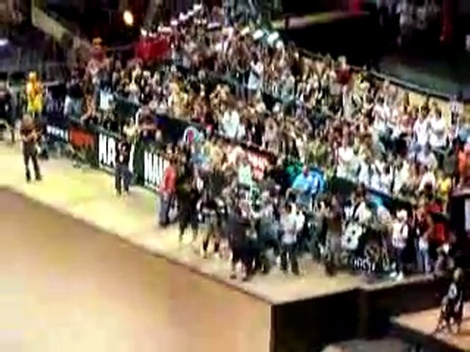 Chad Kagy pulling a double tailwhip flat spin @ X Games 12