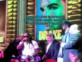 bruno mars ft lil wayne {with cash money pre-grammy party