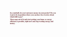 Energy Efficiency Save You Money