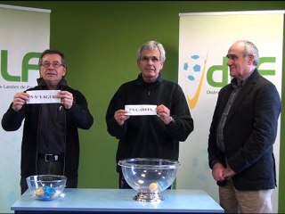 Tirage au sort des 1/4 de finale de Coupe des Landes