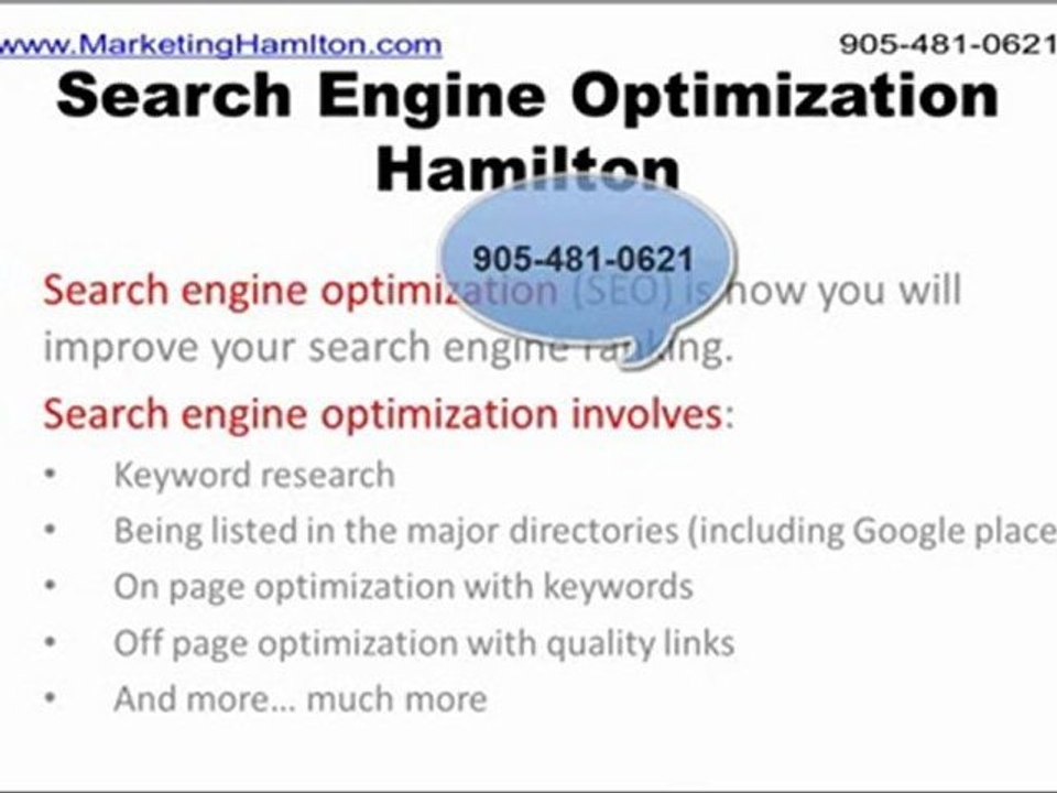 Marketing Hamilton - Hamilton Local SEO