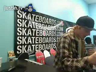 SKATEBOARDS.COM SHOW BELO BRANDO DAILY 2PM-4PM PST