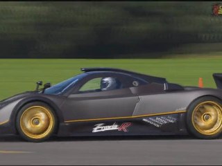 Gran Turismo 5 - Pagani Zonda R on Top Gear Test Track