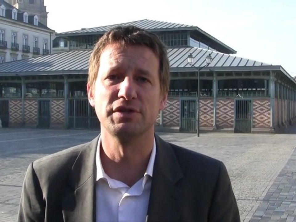 Yannick Jadot à Rennes pour soutenir les candidats EELV