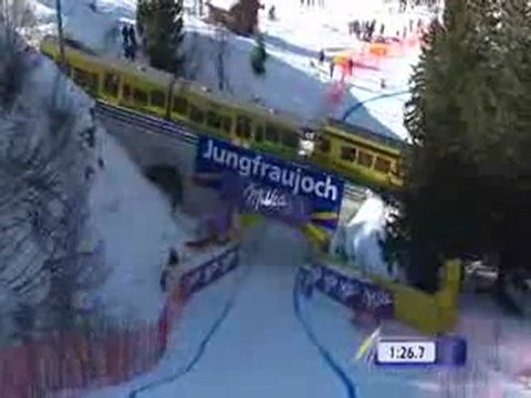 Gold MedaLIST Bode Miller Super G at Wengen
