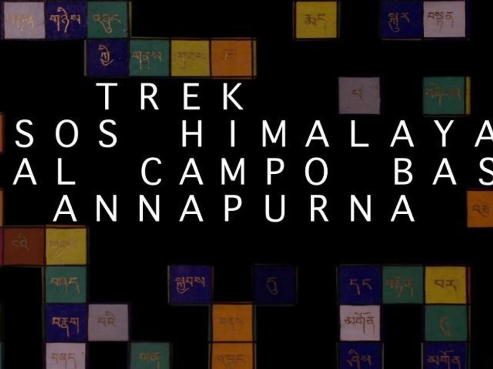 Trek SOS Himalaya - Memorial Iñaki Ochoa de Olza