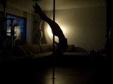 Freestyle pole dancing