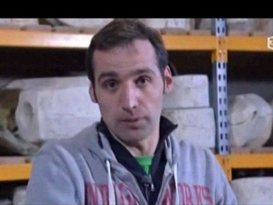 régis à l'atelier
