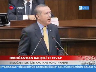MHP'YE TOKİ , CHP'YE AYM ELEŞTİRİSİ