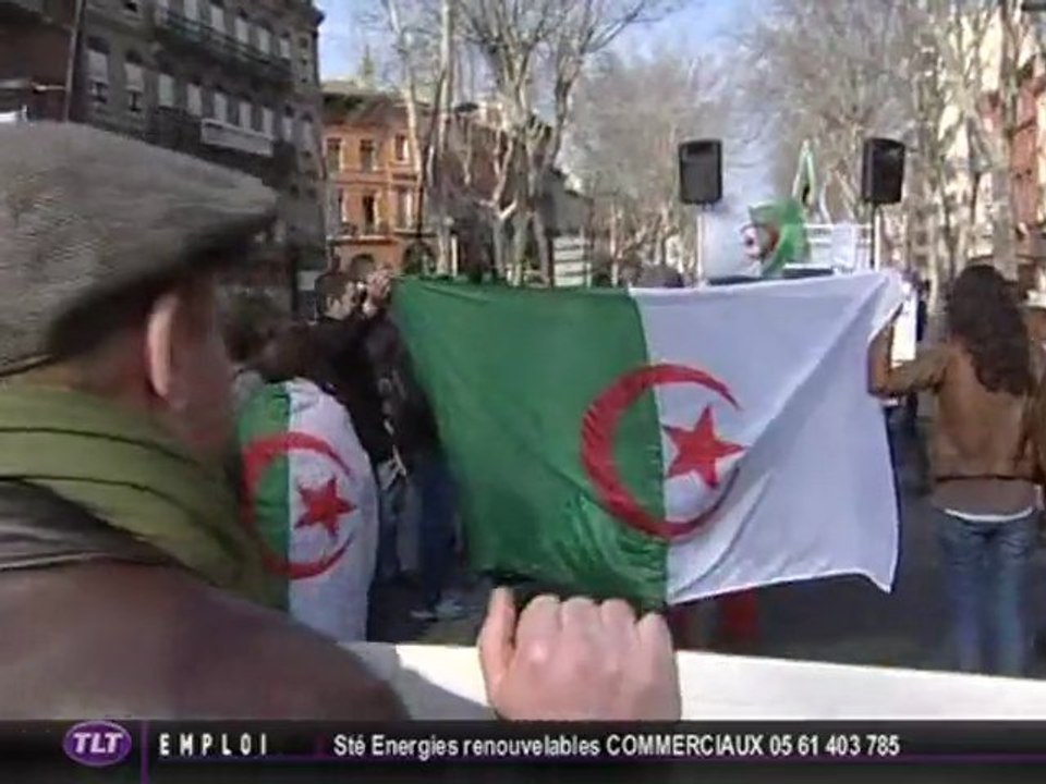 Manifestation des Algériens de Toulouse