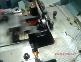 Vida imalat - Yatay pres - Tek istasyonlu