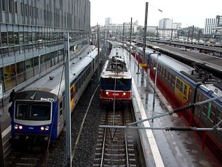 Ter Lorraine en provenance de Lunéville arrive à Nancy