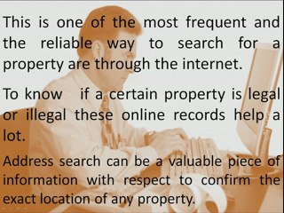 Implications of Property Ownership Search