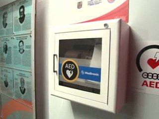 Don Cherry unveils defibrillator at Hockey Hall of Fame