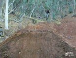 quick vid of the new dirt jumps up at Rich's track