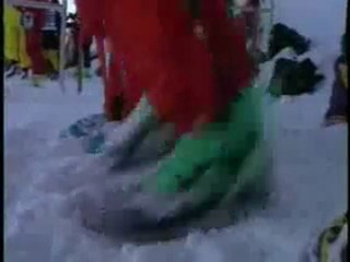 Extreme Skiing Competition