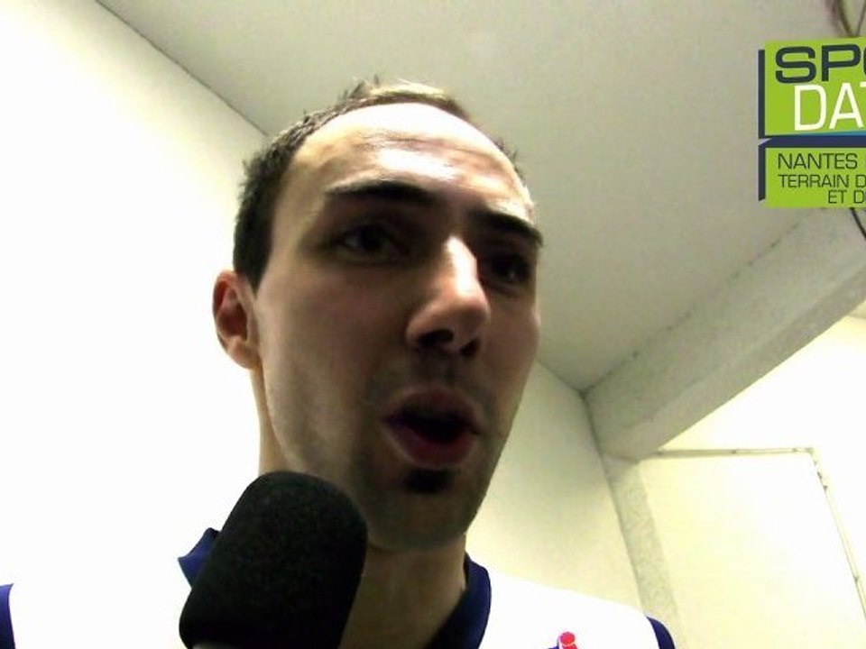 Basket-ball (Pro B) : interview de Nicolas Gayon (Nantes)