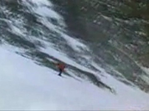 Skiing down Mount Everest