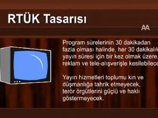 ''RTÜK TASARISI'' YASALAŞTI