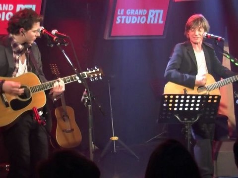 Jean louis Aubert et raphaël en duo live RTL sur la route