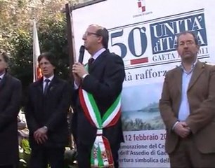 Gaeta 150: Discorso del sindaco