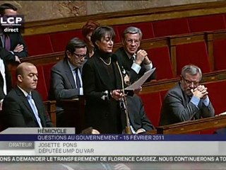 Question de Josette Pons à N.K.-Morizet