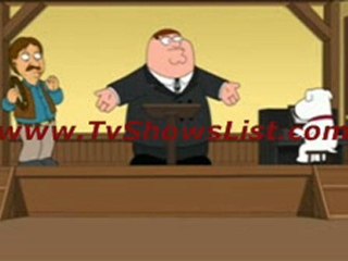 Family Guy Season 9 Episode 10 "Friends of Peter G" 2011