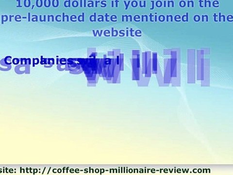 Join us in becoming a Coffee Shop Millionaire and win instan