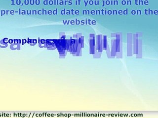 Join us in becoming a Coffee Shop Millionaire and win instan
