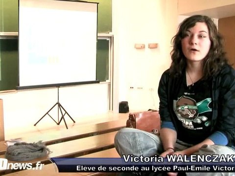 Les lycéens découvrent l'université de Cergy-Pontoise