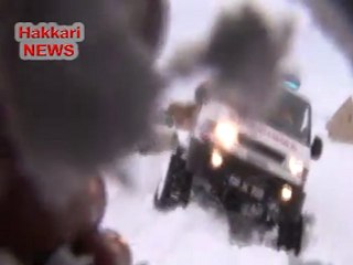 Yüksekova'da Hasta Kurtarma Operasyonu