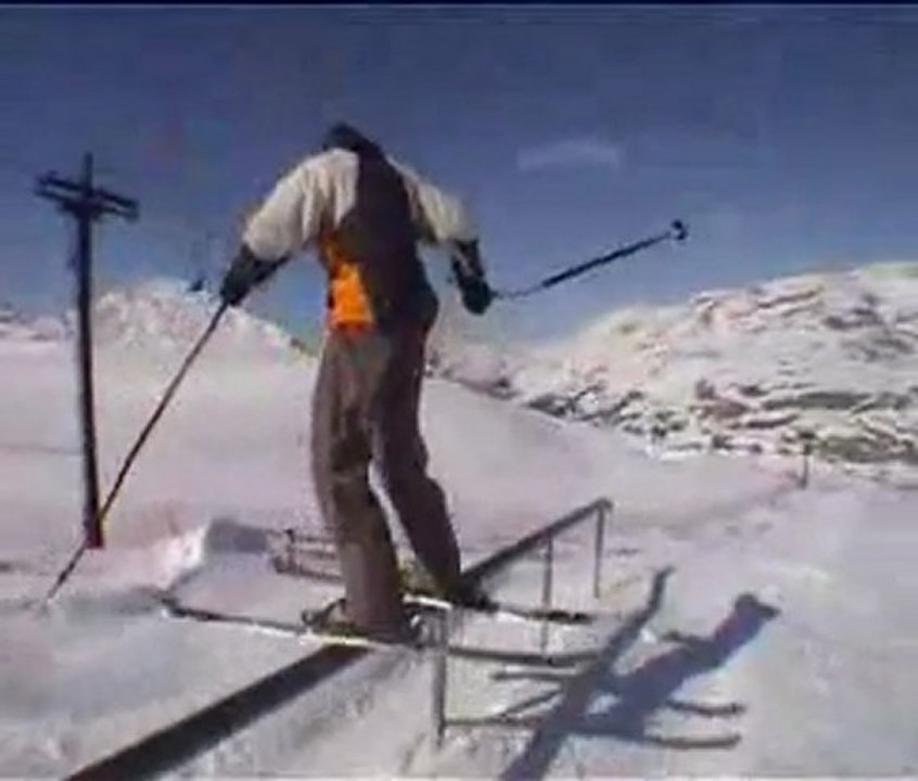 ski tricks, extreme skiing