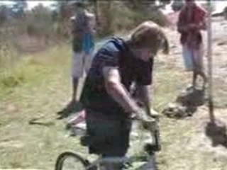 Pond jumping yonks ago