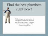 The Best Watauga/Boone, NC Plumbers, Plumbing Contractors!