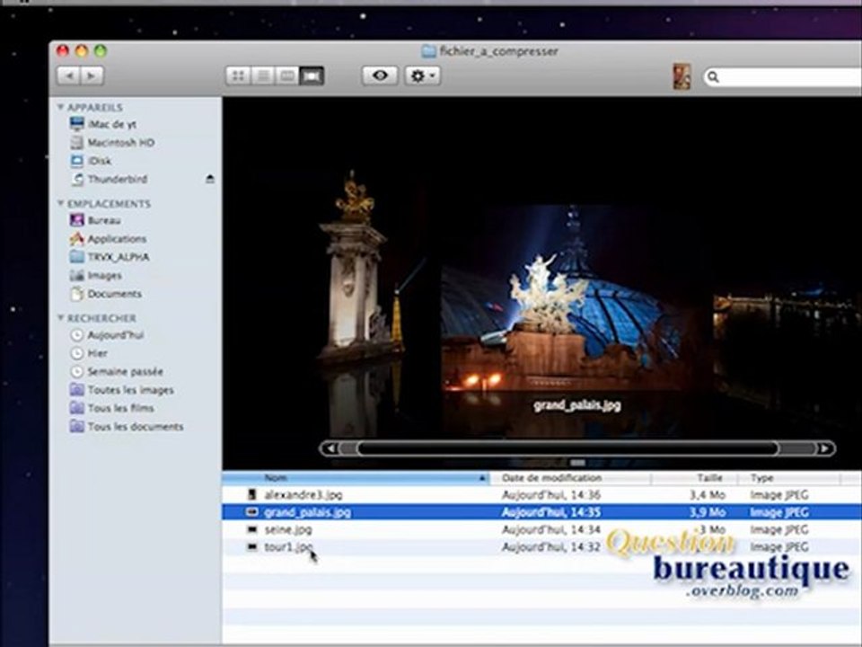 Comment compresser sous mac - ZIP