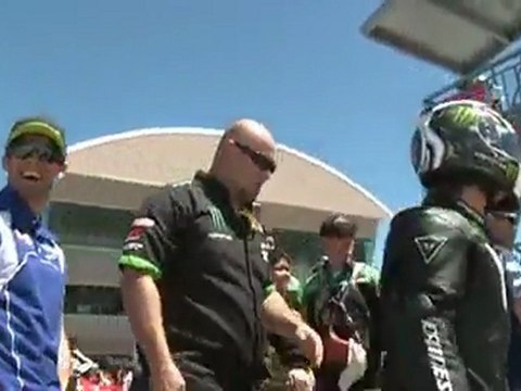 Louie Vito at the Superbike World Champions