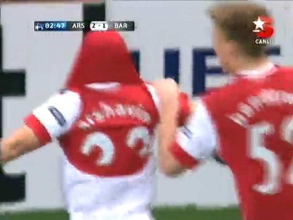 ARSENAL 2 - BARCA 1