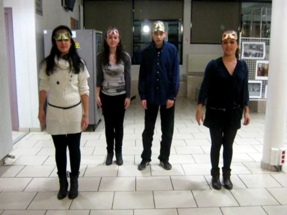Flash Mob "Chouette", Dijon, 18.02.2011 - LA danse