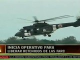 Inicia operativo de liberación de retenidos en manos de las FARC