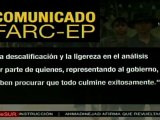 FARC aclara en comunicado que combates con el Ejército no cesaron en la zona de las liberaciones